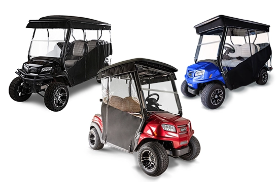 Enclosed Golf Cart | Jeffrey Allen Inc.