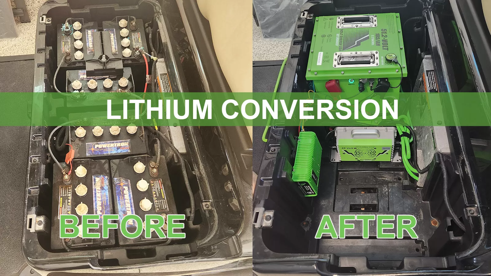 Lithium-Ion Battery Conversions
