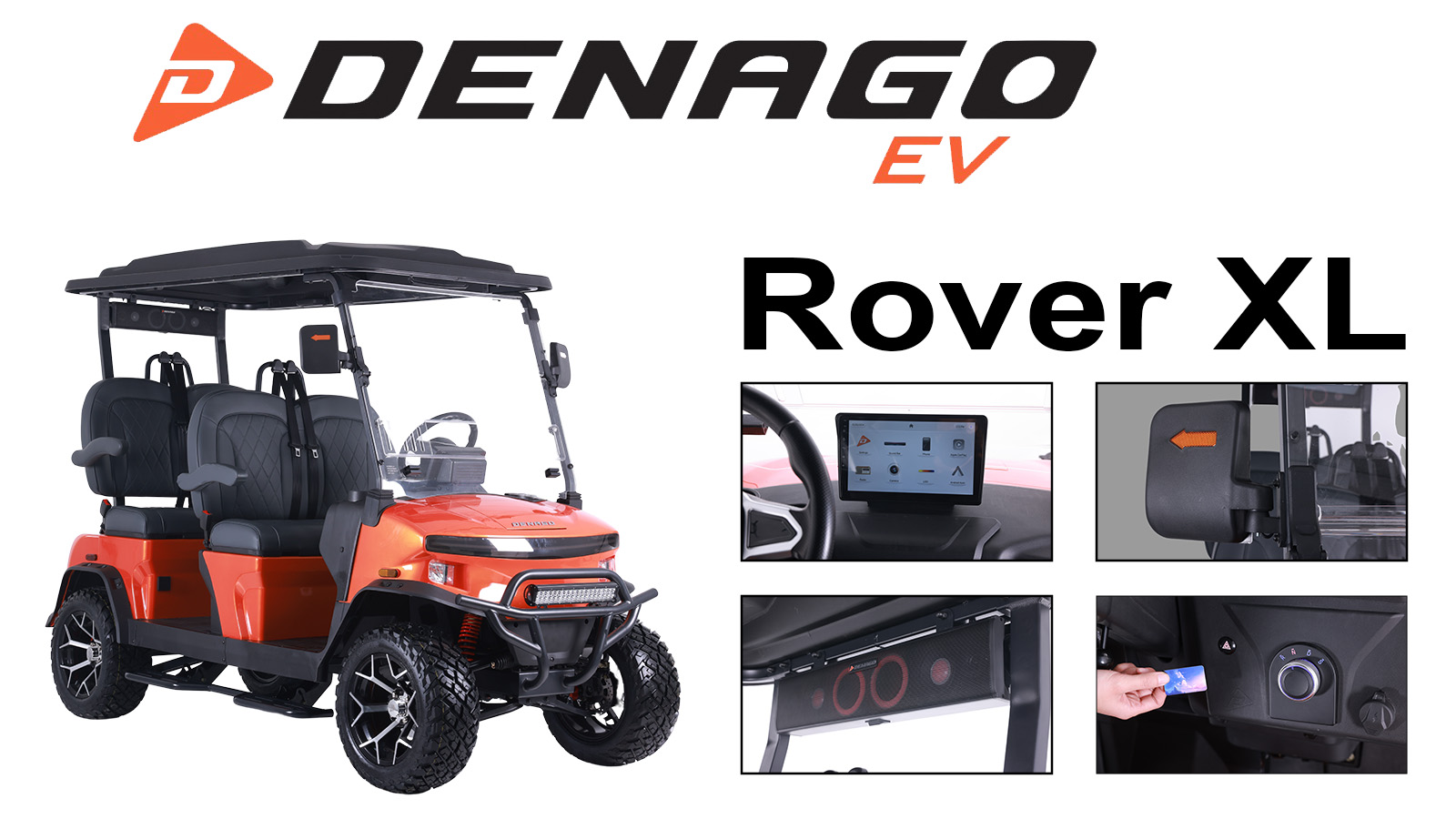 Features of the Denago EV Rover XL