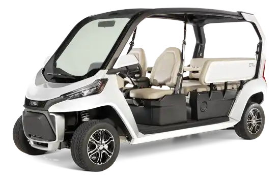 Cru Golf Cart Side