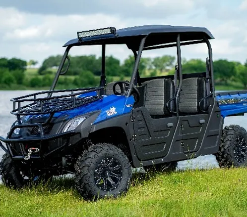 HuntVe Terlingua all-electric crew 4x4 UTV for Florida hunting groups
